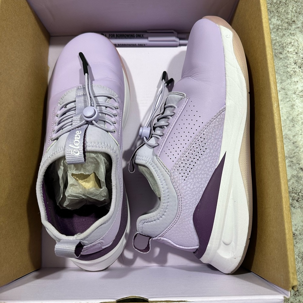 Clove Shoes - lavender W8.5/M7